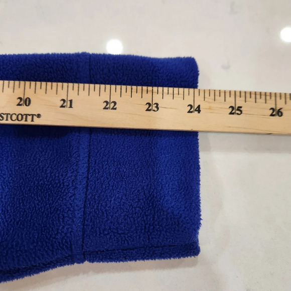 L-RL Lauren Active Ralph Lauren Mens Size Large Blue Fleece Jacket Fu… - Picture 10 of 12